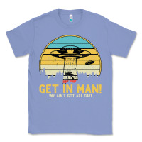 Colony Blue UFO Vintage Retro Alien Outerspace Spaceship Classic Tee - Bettercallsaul