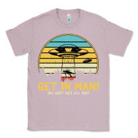 Lilac UFO Vintage Retro Alien Outerspace Spaceship Classic Tee - Bettercallsaul