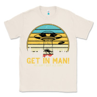Natural UFO Vintage Retro Alien Outerspace Spaceship Classic Tee - Bettercallsaul