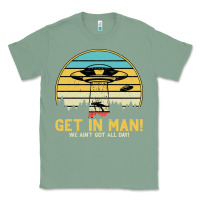 Sage UFO Vintage Retro Alien Outerspace Spaceship Classic Tee - Bettercallsaul