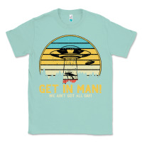 Seafoam UFO Vintage Retro Alien Outerspace Spaceship Classic Tee - Bettercallsaul