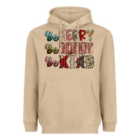 Mushroom be merry be jolly be kind Heavyweight Hoodie - SublimationCraftShop