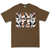 Cacao cowhide brushstrokes Premium Tee - RanaPortraitStore