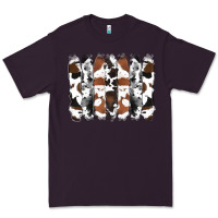 Plum cowhide brushstrokes Premium Tee - RanaPortraitStore