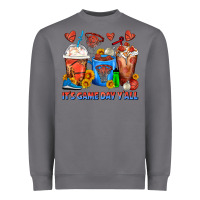 Storm It's Game Day Y'all Basketball Coffee Cups Heavyweight Sweatshirt - FaDigitalArtStudio