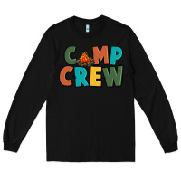 Black camp crew Long Sleeve Tee - CowGirlArtShop