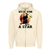 Sandshell witch upon a star Zipper Hoodie - BundleAndBundleShop