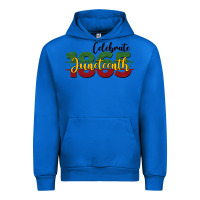 Cobalt celebrate juneteenth1865 Urban Hoodie - BarkalooDesign