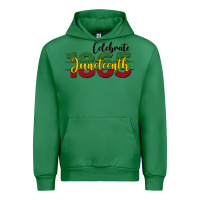 Emerald celebrate juneteenth1865 Urban Hoodie - BarkalooDesign
