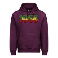 Mauve Wine celebrate juneteenth1865 Urban Hoodie - BarkalooDesign