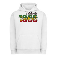 Pigment Lunar Rock celebrate juneteenth1865 Urban Hoodie - BarkalooDesign