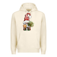 Tofu Christmas Gnome With Cookie Premium Hoodie - BundleAndBundleShop
