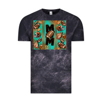 Cloud Black American football mom Vintage Tee - Jasminsmagicworld