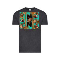 Vintage Black American football mom Vintage Tee - Jasminsmagicworld