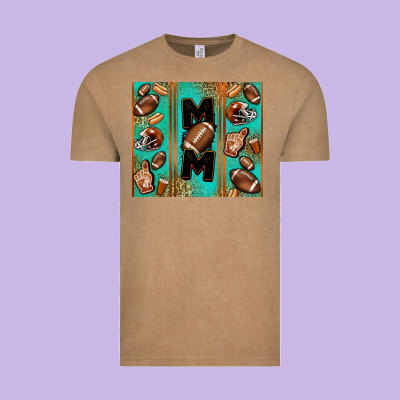 American Football Mom Vintage Tee Designed By Jasminsmagicworld