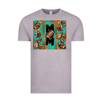 Vintage Zinc American football mom Vintage Tee - Jasminsmagicworld