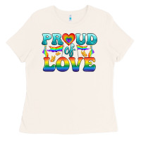 Bone Lgbtq Proud Of Love Ladies Tee - BundleAndBundleShop
