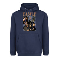 Navy castle Heavyweight Hoodie - tuanDangUi