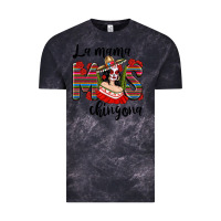 Cloud Black La Mama Mos Chingona Vintage Tee - texasbilliewilder