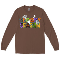 Chestnut spooky season Long Sleeve Tee - CowGirlArtShop