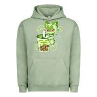 Pigment Oil Green sprigatito matcha bubble classic . Urban Hoodie - tuanDangUi