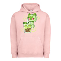 Pigment Salmon sprigatito matcha bubble classic . Urban Hoodie - tuanDangUi