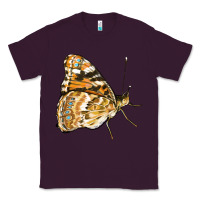 Plum Painted Lady Butterfly Classic Tee - LillyAllenDesigns
