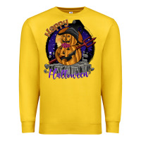 Lemon Happy Halloween Premium Sweatshirt - SublimationCraftShop