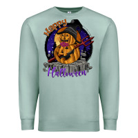 Seafoam Happy Halloween Premium Sweatshirt - SublimationCraftShop