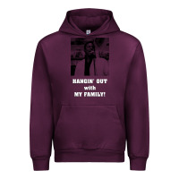 Mauve Wine hangin' out with my family (birdemic) Urban Hoodie - tuanDangUi