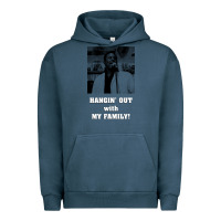 Pigment Midnight Navy hangin' out with my family (birdemic) Urban Hoodie - tuanDangUi