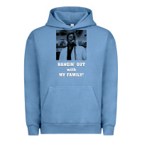 Pigment Pebble Blue hangin' out with my family (birdemic) Urban Hoodie - tuanDangUi