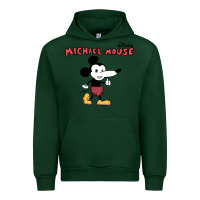 Forest Green michael the mouse Urban Hoodie - tuanDangUi