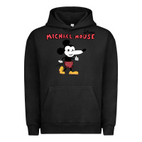 Pigment Black michael the mouse Urban Hoodie - tuanDangUi
