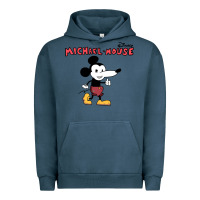 Pigment Midnight Navy michael the mouse Urban Hoodie - tuanDangUi