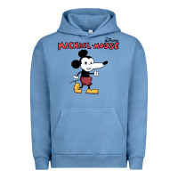 Pigment Pebble Blue michael the mouse Urban Hoodie - tuanDangUi