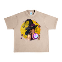 French Oak Black Witch Urban Heavy Tee - texasbilliewilder