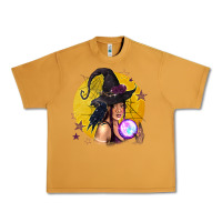 Peanut Butter Black Witch Urban Heavy Tee - texasbilliewilder