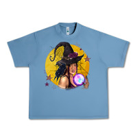 Pebble Blue Black Witch Urban Heavy Tee - texasbilliewilder