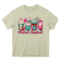 Mossy ma medical assistant coffee cups Heavy Core Tee - MaliasSmallBusiness