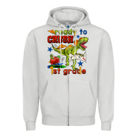 Dove Grey ready to crush 1st grade Zipper Hoodie - BundleAndBundleShop