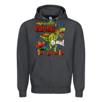 Smoke ready to crush 1st grade Zipper Hoodie - BundleAndBundleShop