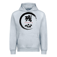 Heather Grey zanshin   remaining mind Urban Hoodie - tuanDangUi