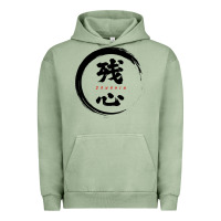 Pigment Oil Green zanshin   remaining mind Urban Hoodie - tuanDangUi