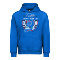 Cobalt Tang Soo Do Hoodie Martial Arts Gift Dragon Korean Urban Hoodie - tuanDangUi