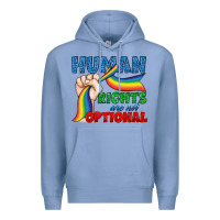 Colony Blue Human Rights Are Not Optional Premium Hoodie - BundleAndBundleShop