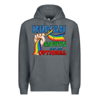 Rock Human Rights Are Not Optional Premium Hoodie - BundleAndBundleShop