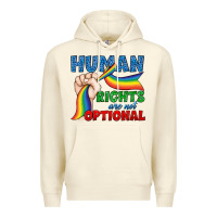 Sandshell Human Rights Are Not Optional Premium Hoodie - BundleAndBundleShop