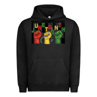 Pigment Black black independence day juneteenth Urban Hoodie - BarkalooDesign