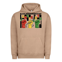 Pigment Burro black independence day juneteenth Urban Hoodie - BarkalooDesign